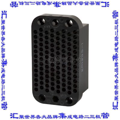 201345-1 接插件连接器CONN 104POS BLACK PNL MNT