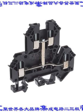 XW5T-S2.5-1.1-2V 端子块连接器4POS馈通式5.0mm黑色12-22AWG