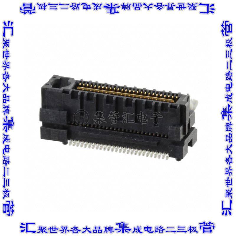 ASP-129637-13 板对板连接器52POS接头外罩触点2排0.64mm表贴SMD