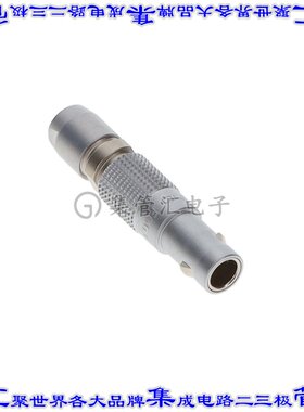 FGG.00.305.CLAD22 圆形连接器5POS插头公引脚焊杯镀金自由悬挂