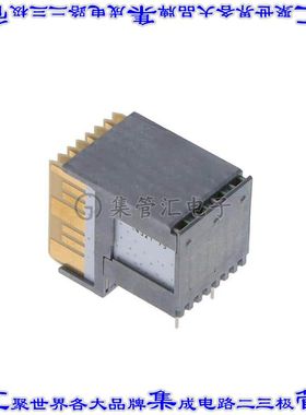 RVPX-PE20815M2 背板连接器56POS插头公型片状插脚7排1.8mm通孔直