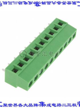 691242710010 线对板连接器10POS接线端子5mm通孔水平带板