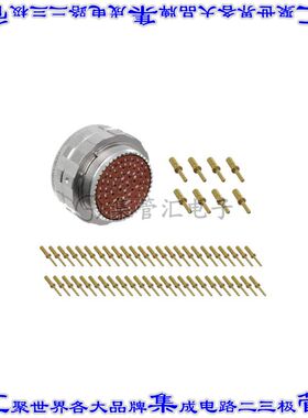 ALM06FD25-4P 圆形连接器56POS插头公引脚压接镀金自由悬挂