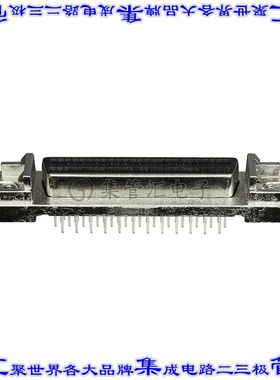 5786554-5 连接器50POS插座母插口2排D-TYPE型通孔