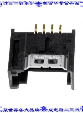 37204-12E0-004 PL 针座连接器4POS插座2mm母形插口表贴SMD镀金