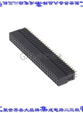 ESQ-129-33-G-T 针座连接器87POS插座3排2.54mm叉状通孔直针镀金