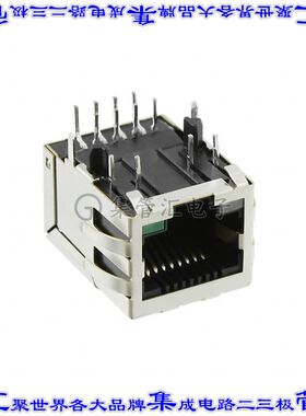 J0026D21GNL 接插件连接器CONN JACK 1PORT 100 BASE-TX PCB