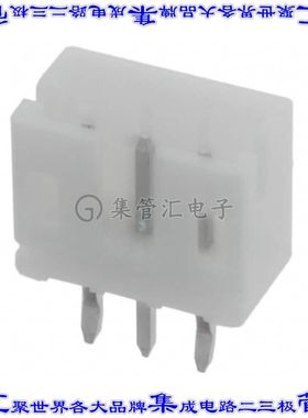 SWR201-NRTN-S03-SA-WH 针座连接器3POS接头2mm公形插针通孔直针
