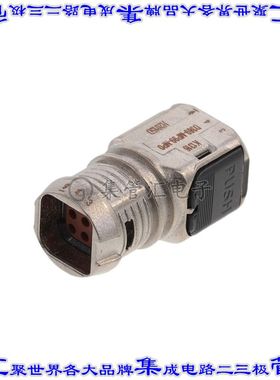 D369-MP99-NP0 矩形连接器外壳9POS插头3排2.54mm公形引脚黑色自