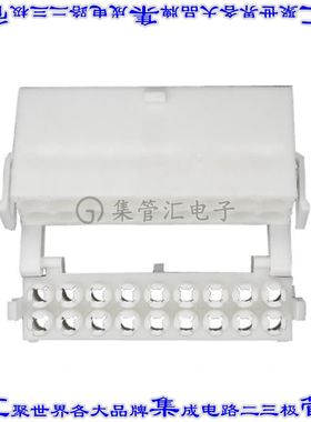 794209-1 矩形连接器外壳18POS插座2排4.14mm天然色自由悬挂