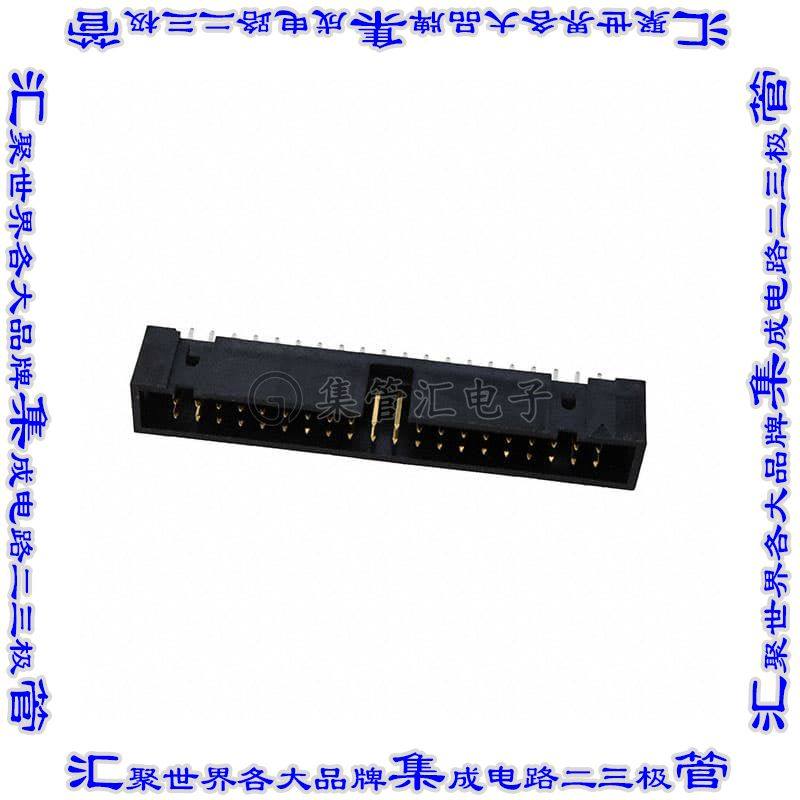 52601-S40-4LF 针座连接器40POS接头2排2.54mm公形插针通孔直针镀