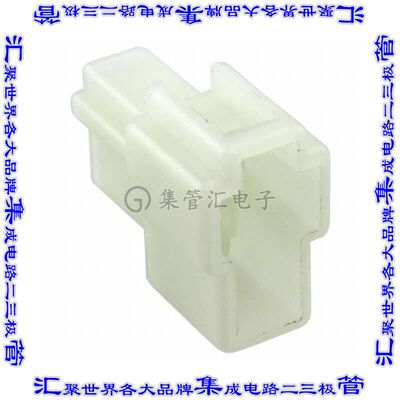 172129-1 接插件连接器CONN MALE TAB HSG 0.25 2POS NAT