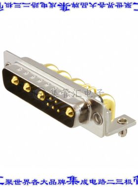 684M9W4103L461 连接器9(5+4电源)插头公引脚2排D-Sub组合式板边