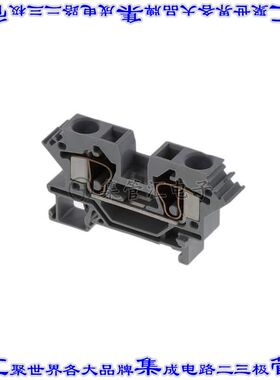 284-601 端子块连接器2POS馈通式10.0mm灰色8-24AWG