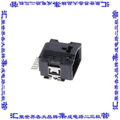 10142344-106KLF 针座连接器6POS接头2排2.54mm公形插针表贴SMD锡