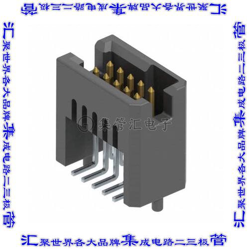 TFM-105-22-S-D-A 针座连接器10POS接头2排1.27mm公形插针表贴SMD