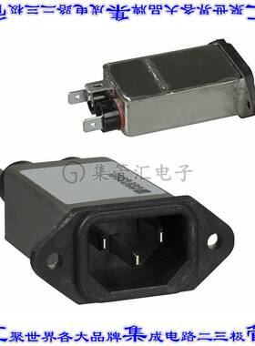 1EJT1F 电源接入连接器3POS插座公型片状插脚IEC320-C14面板安装