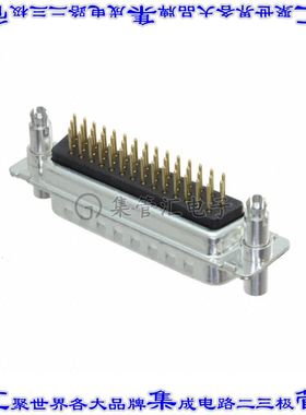 163A17069X 连接器44POS插头公引脚3排D-Sub高密度通孔