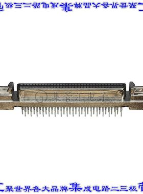 5786554-7 连接器68POS插座母插口2排D-TYPE型通孔