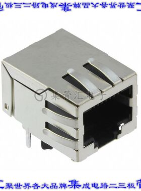 JX0026D21NL 接插件连接器CONN JACK 1PORT 100 BASE-TX PCB