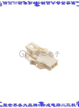 2002772202 矩形连接器外壳2POS插头2.5mm公形引脚天然色面板安装
