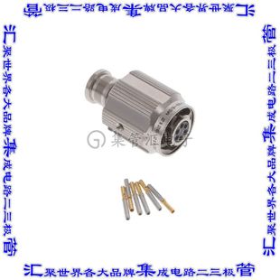 6SA 16M8 圆形连接器6POS插头母插口压接镀金自由悬挂 001 2M805