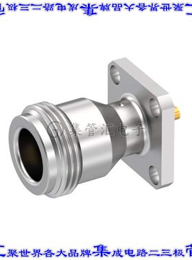 R161410000 同轴连接器N型插孔母形插口焊接50欧姆面板安装