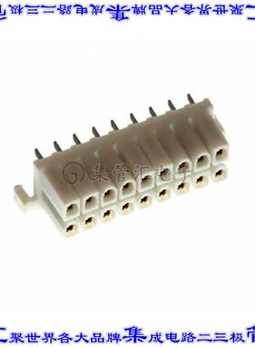 15247183 0015247183针座连接器18POS插座2排4.2mm母形插口通孔直