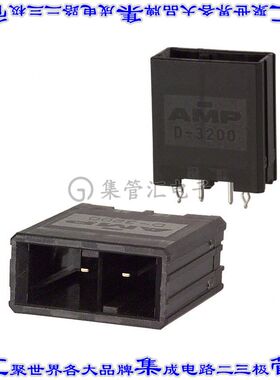 1-917337-3 针座连接器2POS接头5.08mm公形插针通孔直针镀金