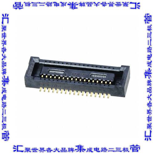 DF40C-34DS-0.4V(58) 板对板连接器34POS插座中央带触点2排0.4mm