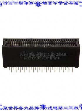 RBB30DHHN 卡边缘连接器60POS母头2排1.27mm黑色镀金