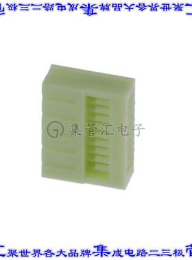 IST1-09 矩形连接器外壳9POS插头1mm公形引脚绿色自由悬挂