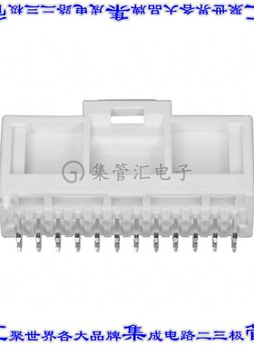 5016452420 针座连接器24POS接头2排2mm公形插针通孔直针锡