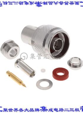 R161052000 同轴连接器N型插头公引脚焊接50欧姆自由悬挂