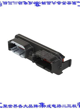 ATM13-12PA-12PB-BM01 针座连接器12,12插座2排公形插针通孔镀金