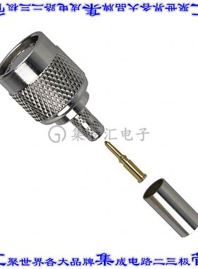 122108 同轴连接器TNC插头公引脚压接50欧姆自由悬挂