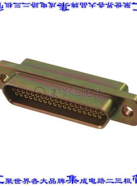 MDM-37SSB 连接器37POS插座母插口2排D-TYPE型面板安装