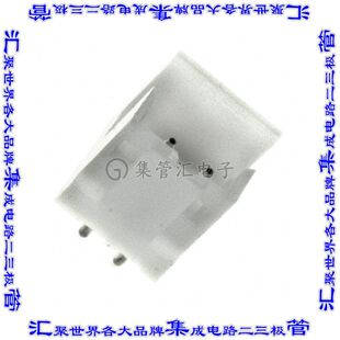 292132 针座连接器2POS接头2mm公形插针通孔直针锡