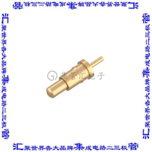 0906-1 接插件连接器CONTACT SPRING LOADED T/H GOLD W