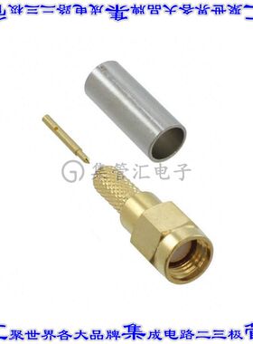 72943 同轴连接器SMA插头公引脚压接焊接50欧姆自由悬挂