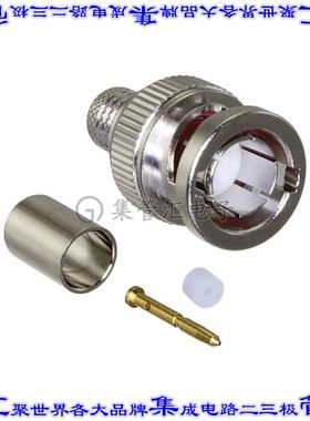 031-70558-12G 同轴连接器BNC插头公引脚压接75欧姆自由悬挂