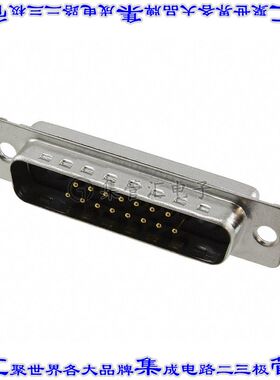 L717TWB17W2P 连接器17(15+2同轴或电源)插头公引脚2排D-Sub组合