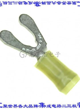 52945 铲形连接器端子1/4接线柱10-12AWG压接