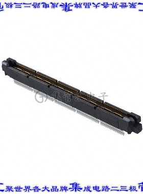 5767006-5 板对板连接器190POS插头外罩触点2排0.64mm板边缘镀金