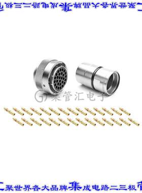 RT062028SNH03SS-K 圆形连接器28POS插头母插口压接镀金自由悬挂