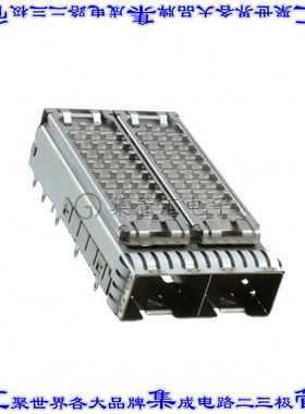 2198230-1 插拔式连接器外壳成组(1 x 2)SFP+通孔直角压配