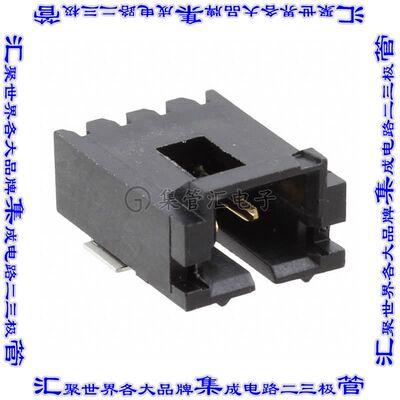 5-147278-1 针座连接器2POS接头2.54mm公形插针表贴SMD镀金