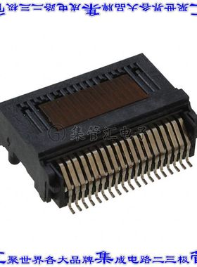 1551920-1 插拔式连接器38POS插座ZQSFP+表面贴装直角焊接镀金