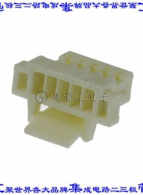 ISS1-05-L 矩形连接器外壳5POS 1mm母形插口天然色自由悬挂