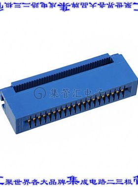 CWR-170-40-0000 卡边缘连接器40POS母头2排2.54mm蓝色镀金